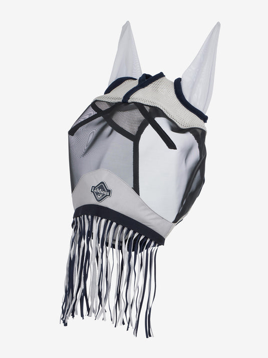 SS26 Fringe Fly Mask Navy