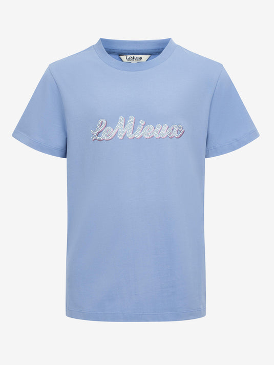 SS26 Young Rider Arianna T-Shirt Powder Blue
