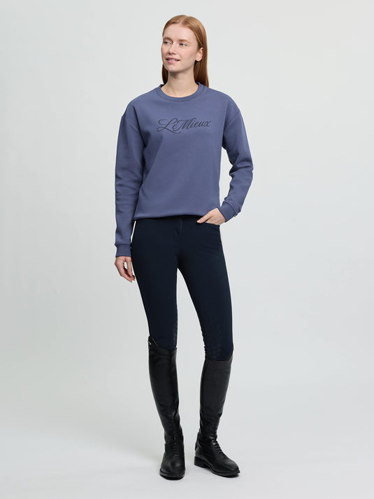 SS26 Christina Crew Sweat Shadow