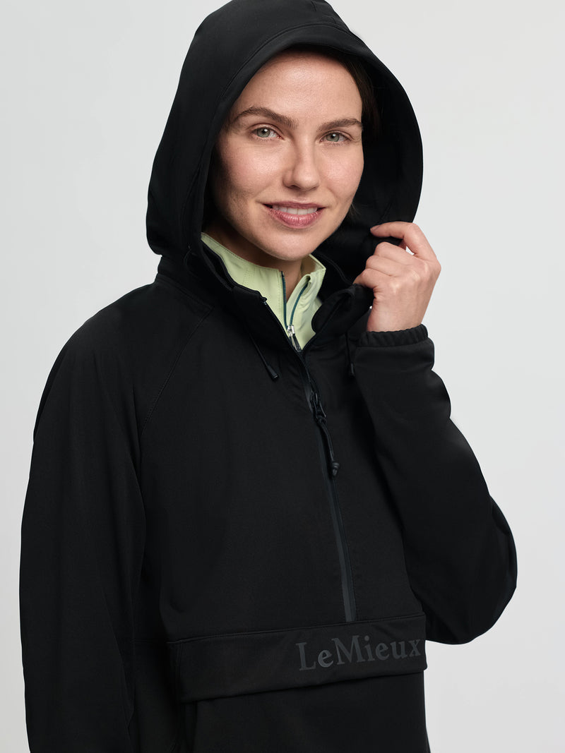 Indlæs billede i Gallery Viewer, SS26 Perri Half Zip Waterproof Jacket Black
