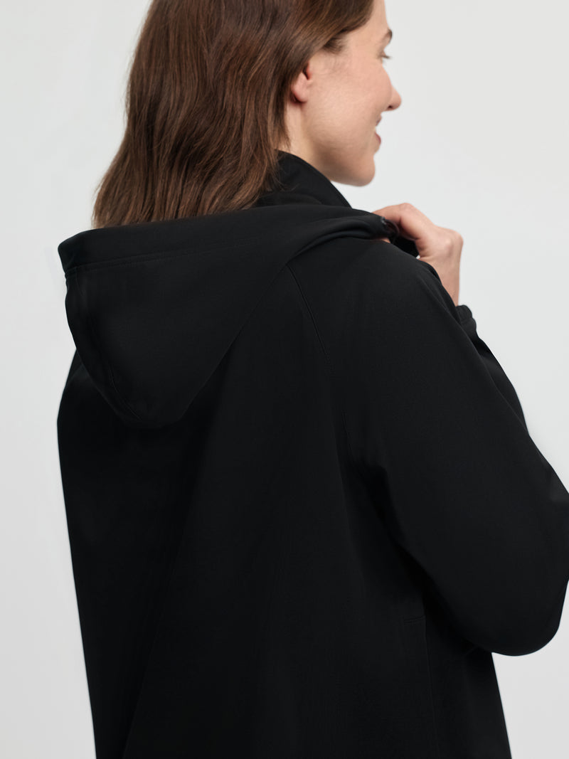 Indlæs billede i Gallery Viewer, SS26 Perri Half Zip Waterproof Jacket Black
