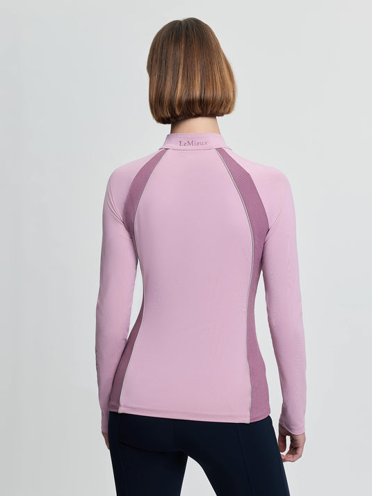SS26 Philippa Mesh Long Sleeve Base Layer Fondant