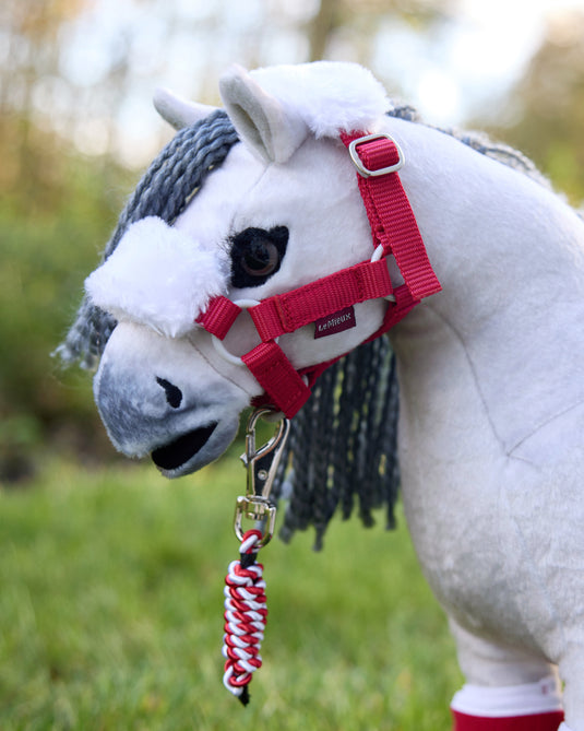 LM Toy Pony christmas headcollar  & leadrope