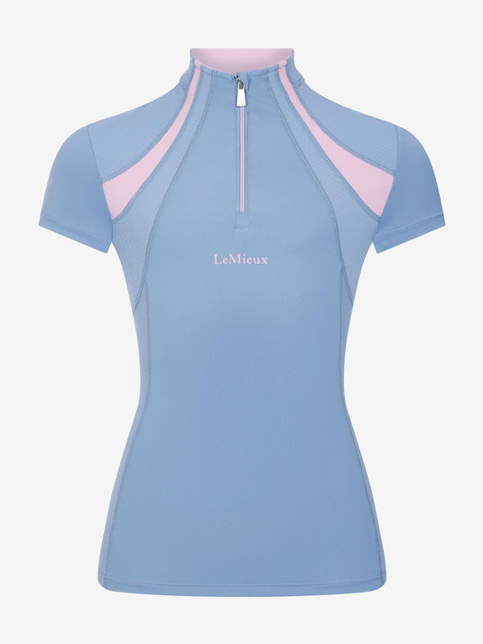 SS26 Young Rider Mia Mesh Base Layer Powder Blue