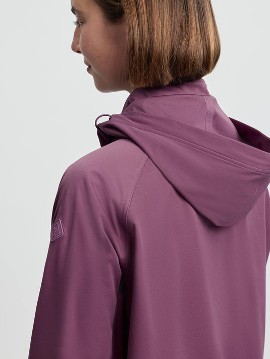 SS26 Perri Half Zip Waterproof Jacket Mallow