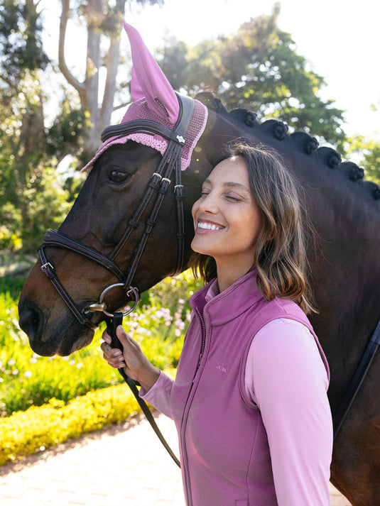 SS26 Roberta Fleece Gilet Navy