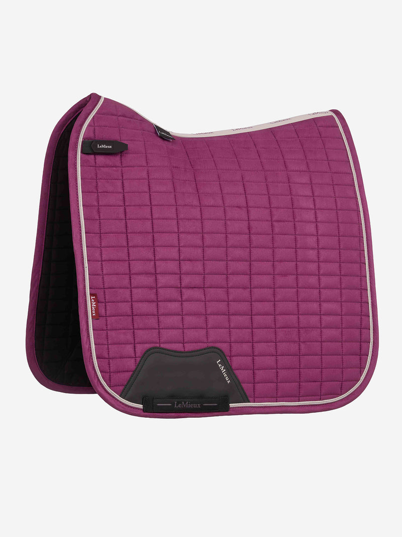 Indlæs billede i Gallery Viewer, Suede Dressage Square Blackberry
