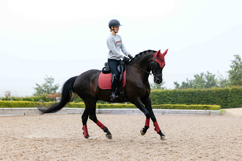Indlæs billede i Gallery Viewer, Suede Dressage Square Russet
