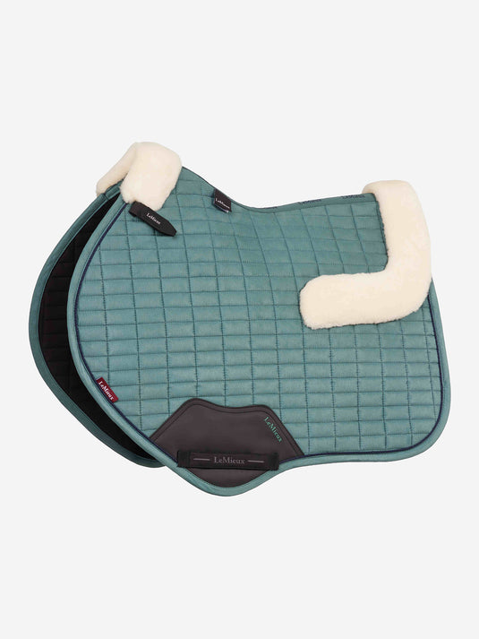 Merino+ Suede Classic Close Contact Square Aloe