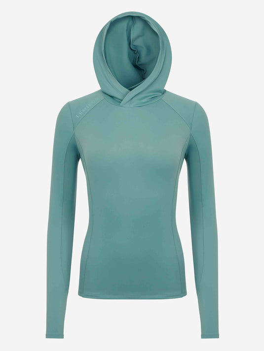 Heidi Hooded Mid Layer Aloe