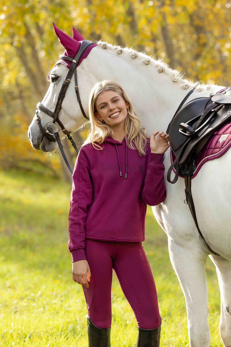 Indlæs billede i Gallery Viewer, Eden Sparkle Hoodie Blackberry
