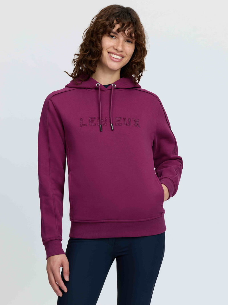 Indlæs billede i Gallery Viewer, Eden Sparkle Hoodie Blackberry
