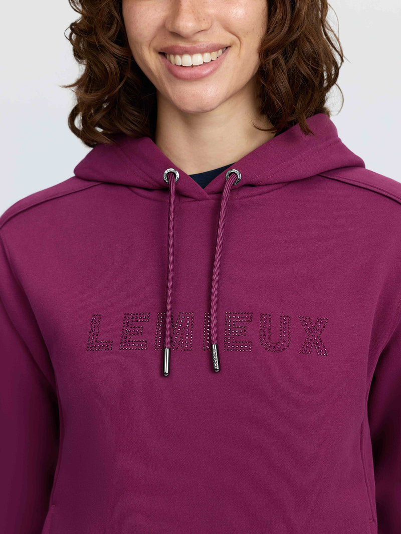 Indlæs billede i Gallery Viewer, Eden Sparkle Hoodie Blackberry
