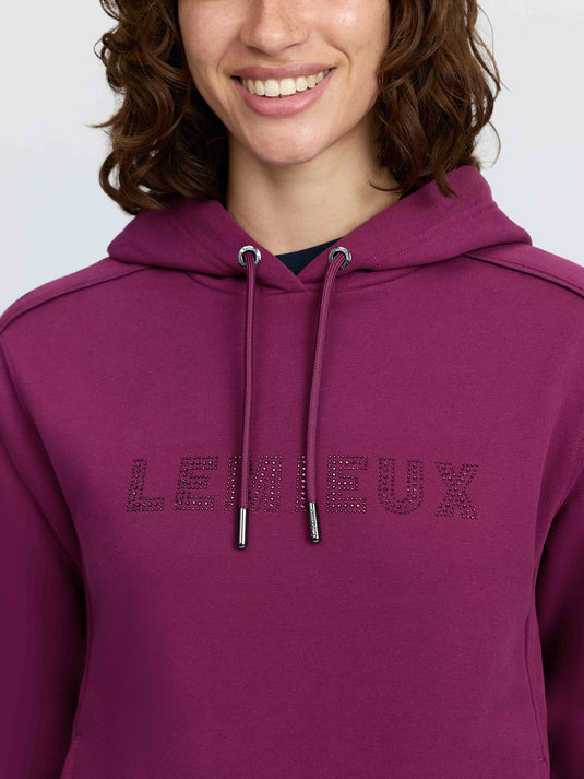 Eden Sparkle Hoodie Blackberry