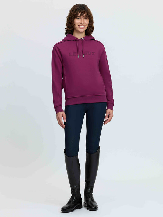 Eden Sparkle Hoodie Blackberry