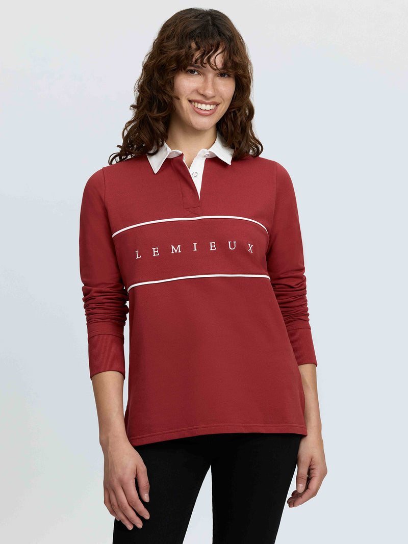 Indlæs billede i Gallery Viewer, Rochelle Rugby Shirt Russet
