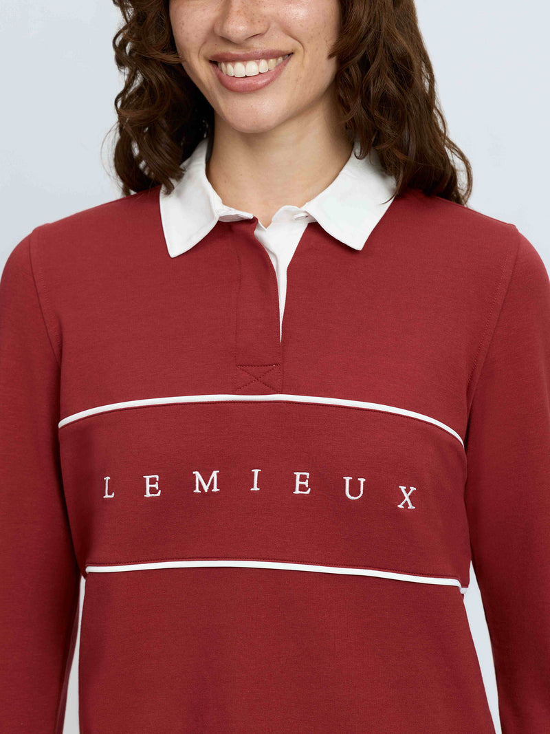 Indlæs billede i Gallery Viewer, Rochelle Rugby Shirt Russet
