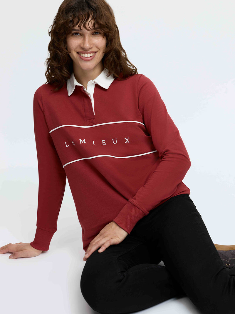 Indlæs billede i Gallery Viewer, Rochelle Rugby Shirt Russet
