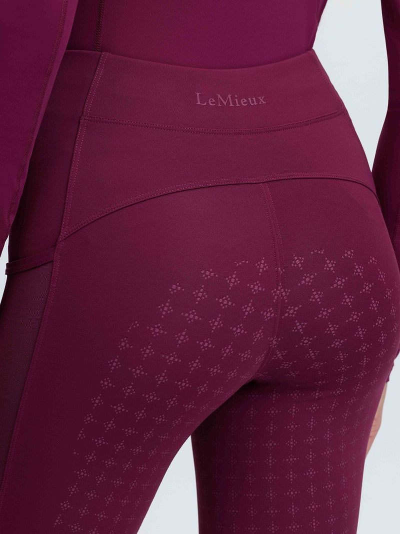Indlæs billede i Gallery Viewer, Naomi Pull On Breeches Blackberry
