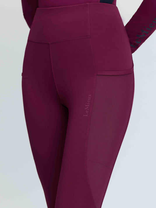 Naomi Pull On Breeches Blackberry