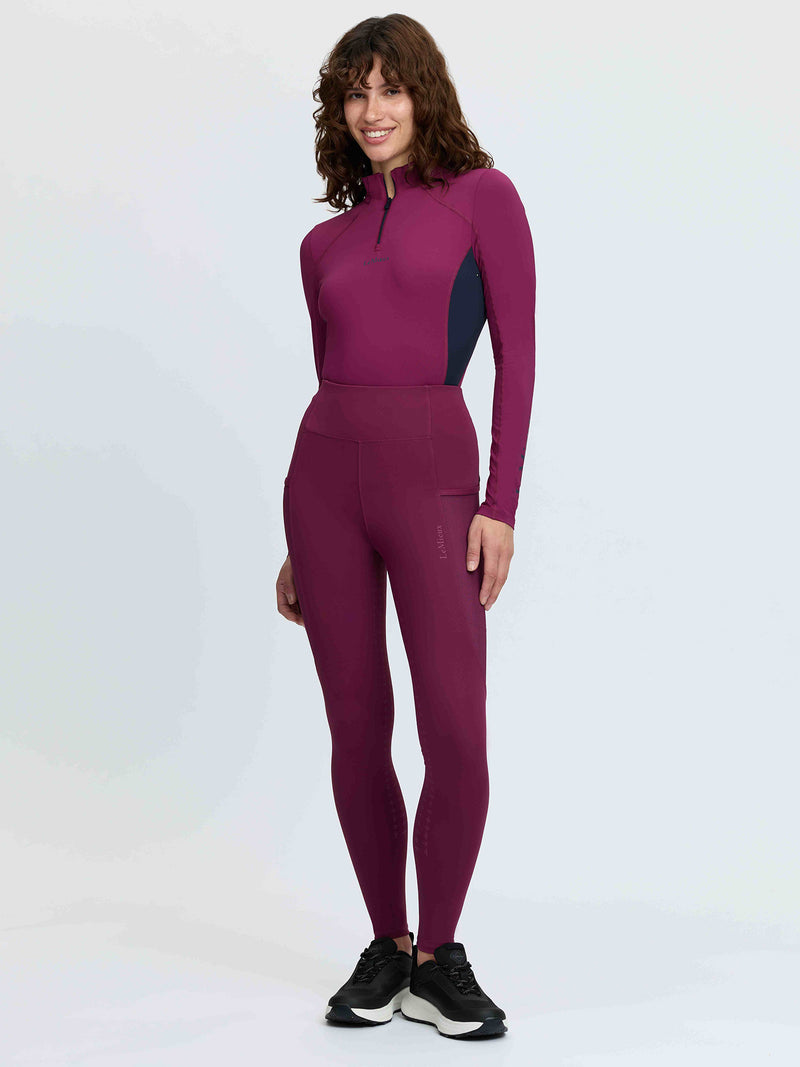 Indlæs billede i Gallery Viewer, Naomi Pull On Breeches Blackberry
