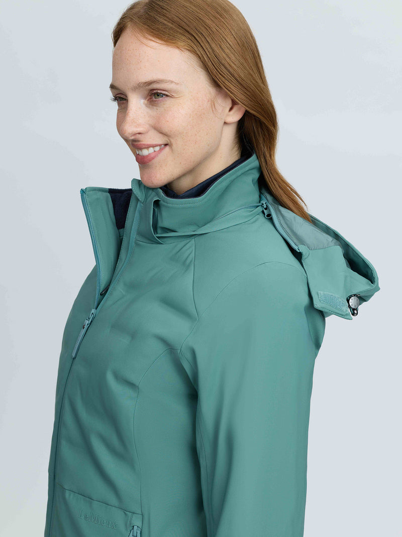 Indlæs billede i Gallery Viewer, Brooke 3 in 1 Waterproof Hybrid Jacket Aloe
