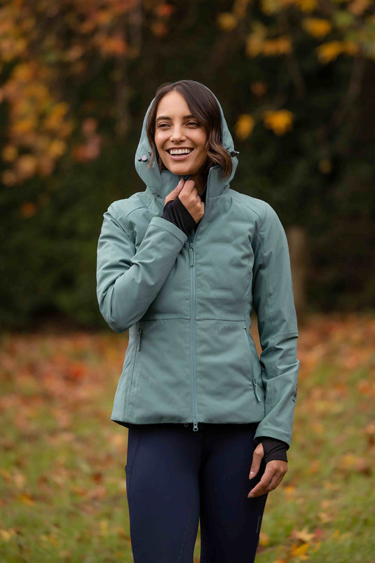 Brooke 3 in 1 Waterproof Hybrid Jacket Aloe