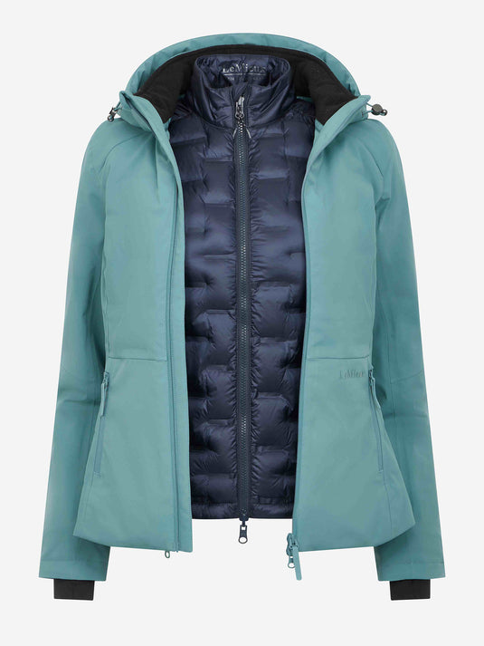 Brooke 3 in 1 Waterproof Hybrid Jacket Aloe
