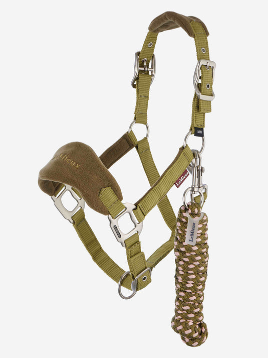 Vogue Headcollar & Leadrope Gooseberry