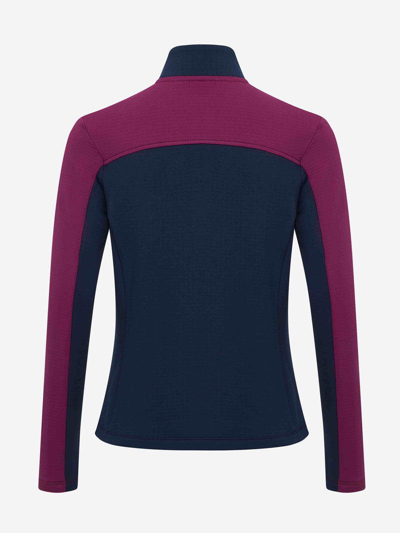 Indlæs billede i Gallery Viewer, Young Rider Bethany Fleece Zip Through Blackberry
