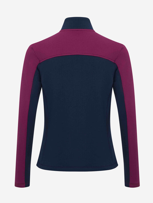Young Rider Bethany Fleece Zip Through Blackberry