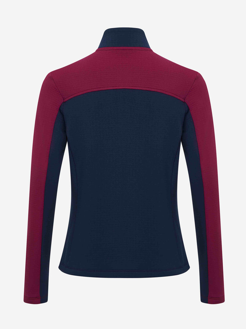Indlæs billede i Gallery Viewer, Young Rider Bethany Fleece Zip Through Blackberry

