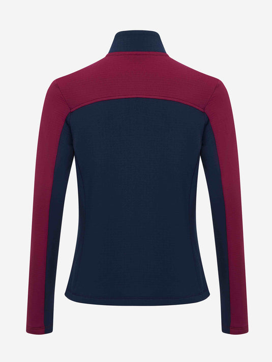Young Rider Bethany Fleece Zip Through Blackberry