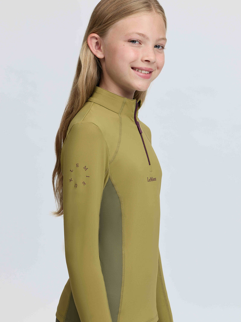 Indlæs billede i Gallery Viewer, Young Rider Classique Base Layer Gooseberry
