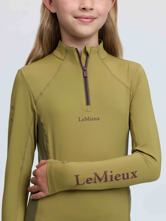 Young Rider Classique Base Layer Gooseberry