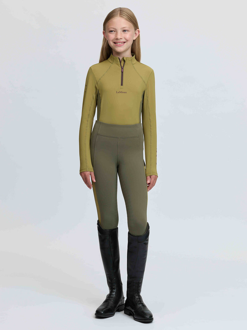 Indlæs billede i Gallery Viewer, Young Rider Classique Base Layer Gooseberry

