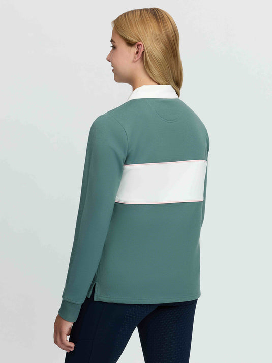 Young Rider Riley Rugby Shirt Aloe
