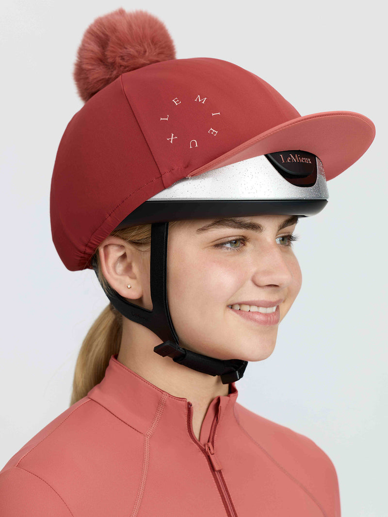 Indlæs billede i Gallery Viewer, Classique Pom Hat Silk Russet
