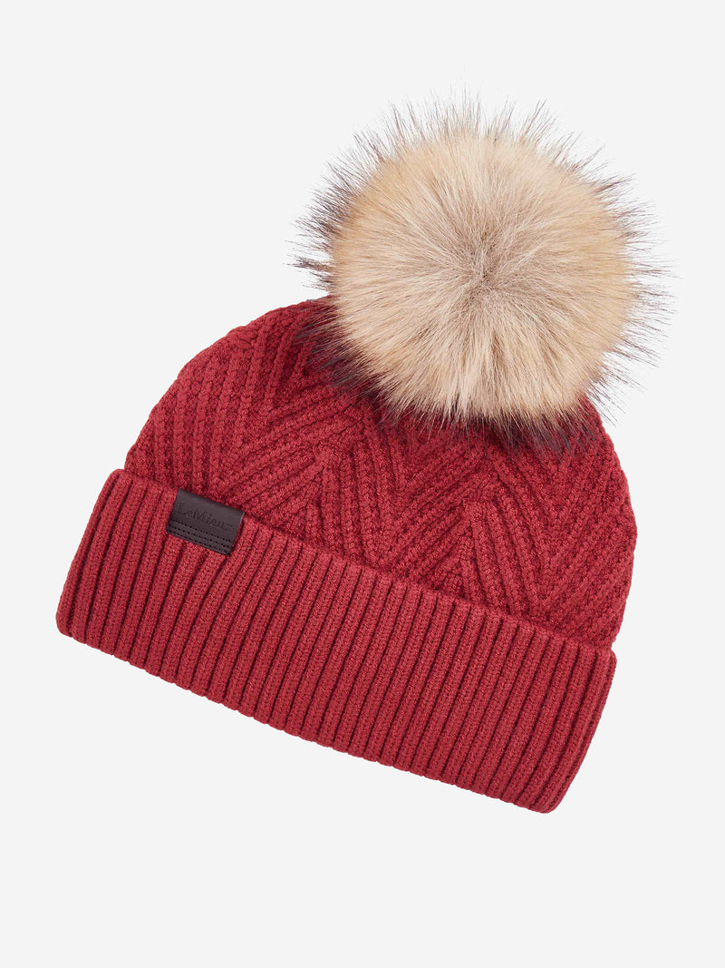 Indlæs billede i Gallery Viewer, Clara Knit Beanie Russet
