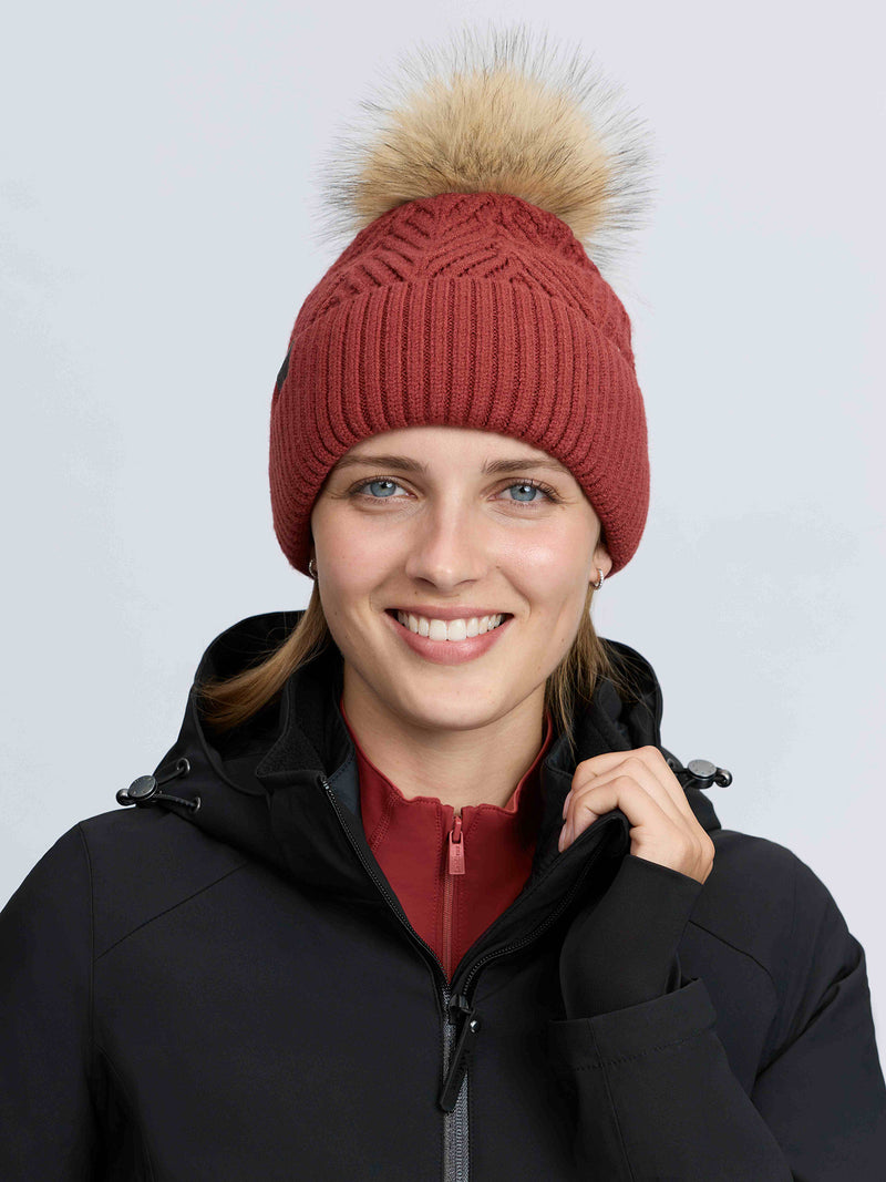 Indlæs billede i Gallery Viewer, Clara Knit Beanie Russet
