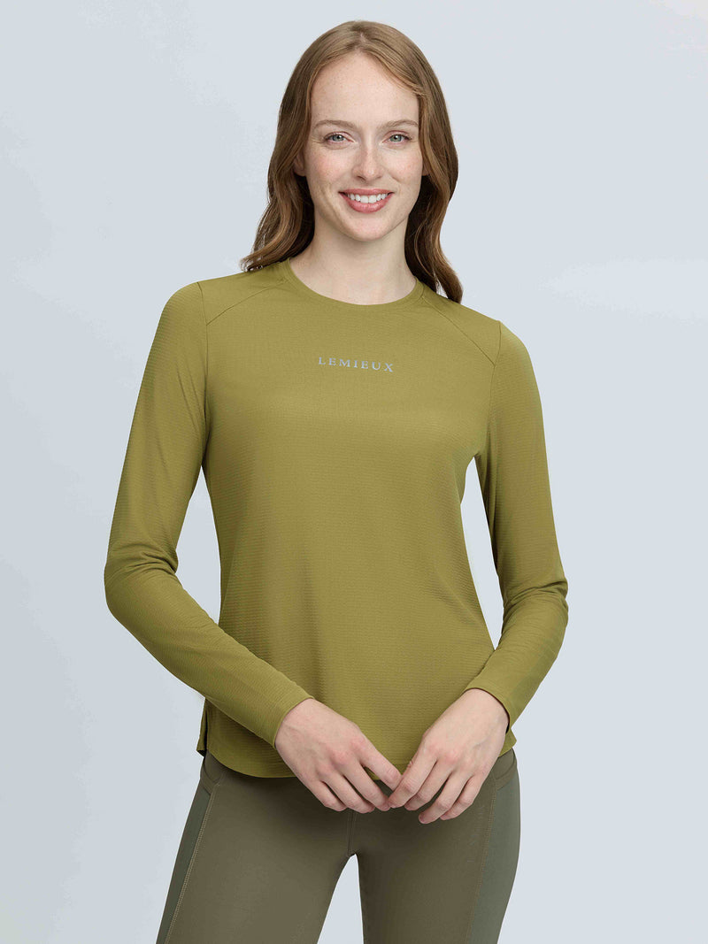 Indlæs billede i Gallery Viewer, Long Sleeve Sports Tee Gooseberry
