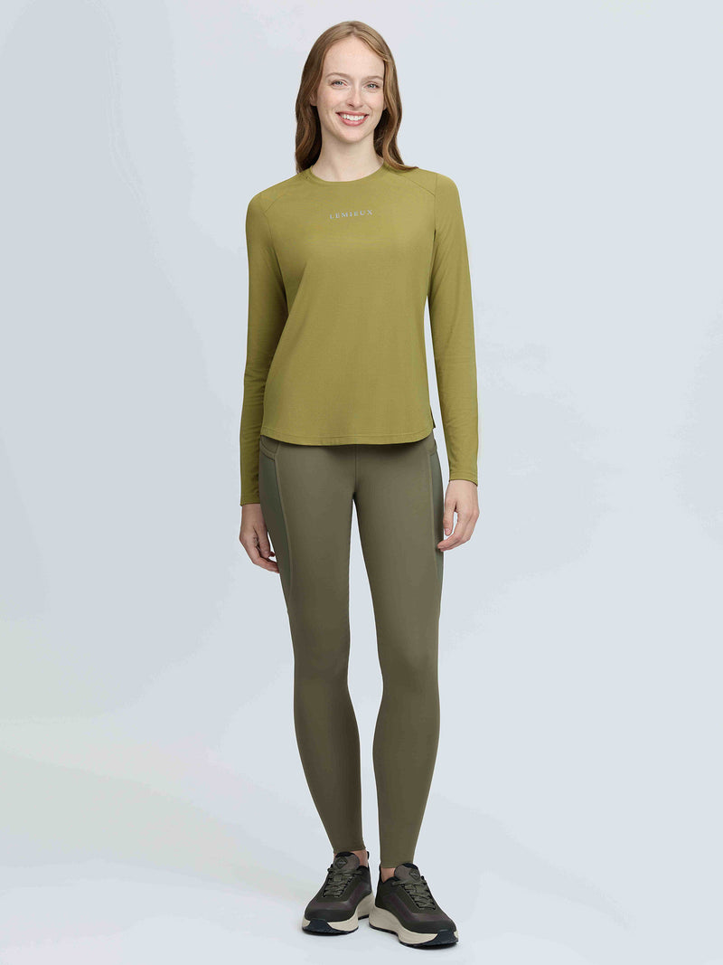 Indlæs billede i Gallery Viewer, Long Sleeve Sports Tee Gooseberry
