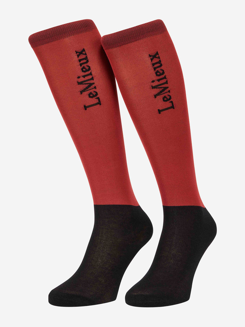Indlæs billede i Gallery Viewer, Competition Socks 2 Pack Russet

