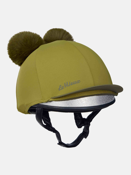 Mini Double Pom Hat Silk Gooseberry