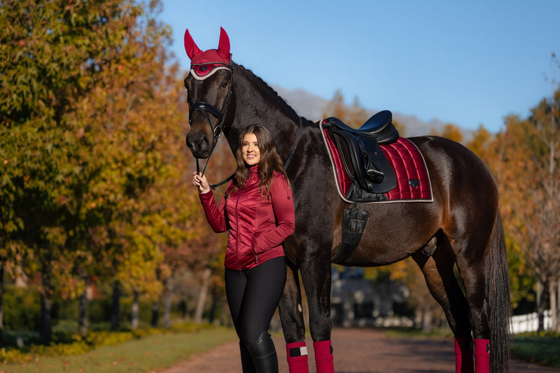 Indlæs billede i Gallery Viewer, AW24 Loire Classic Dressage Square Ember
