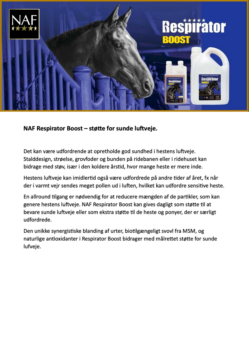 Indlæs billede i Gallery Viewer, NAF Respirator Boost
