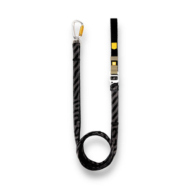WW Roam Adjustable Leash Black Ripple