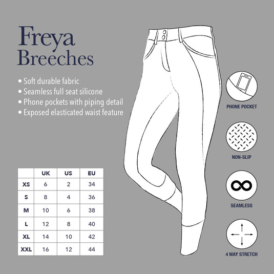 Freya Breeches Navy