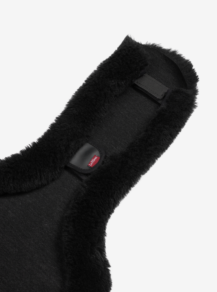 Indlæs billede i Gallery Viewer, Merino+ Anatomic Short Stud Girth Cover Black
