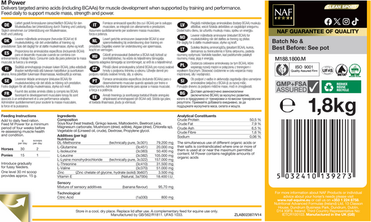 NAF M Power (Ny & Forbedret sammensætning)